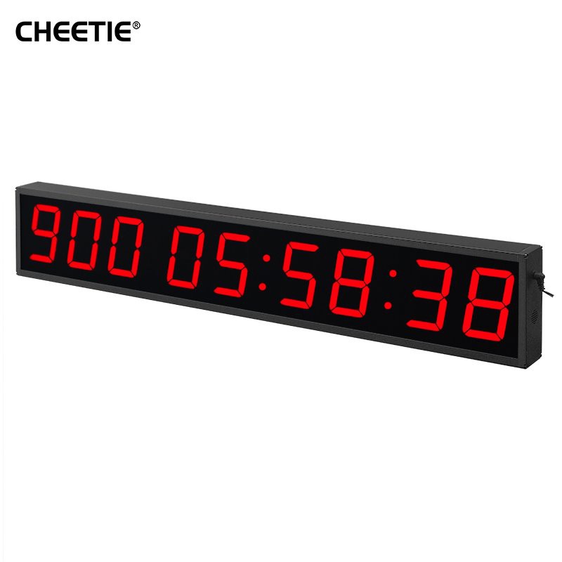 999 de zile Cronometru cu LED-uri de 4 inchi, display digital mare de 96 cm