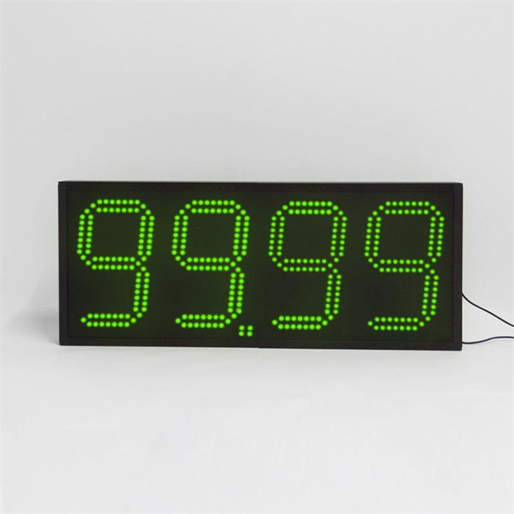 electronic gas price sign