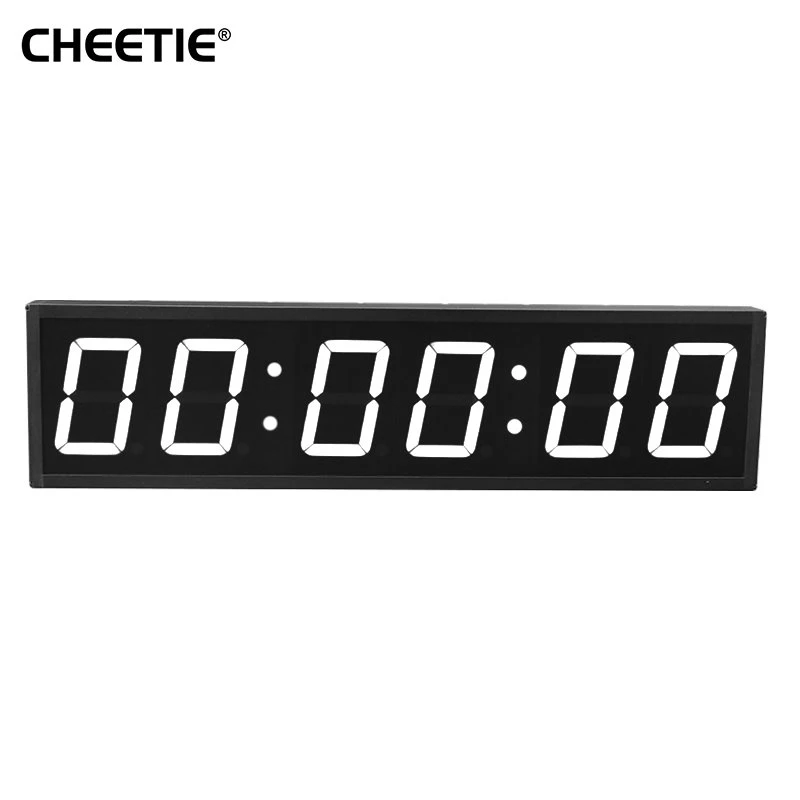 Ceas digital LED Clear View cu funcții de cronometru