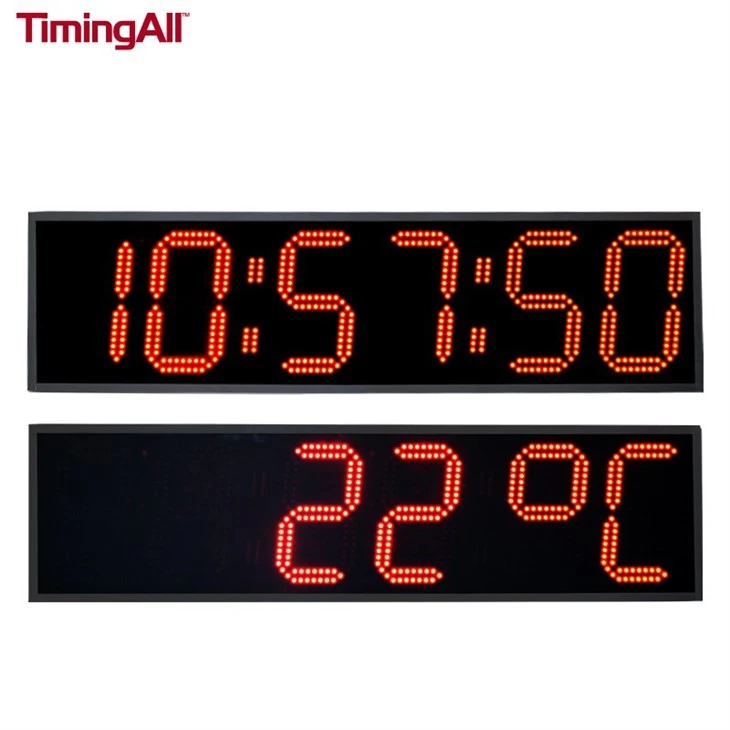 Afișaj cu Led Temperatură Data Ceasului de Perete